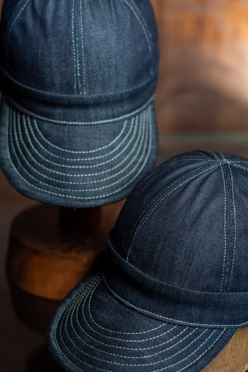 Workers Cap - Cone Mills Selvedge Denim – Monsivais & Co.