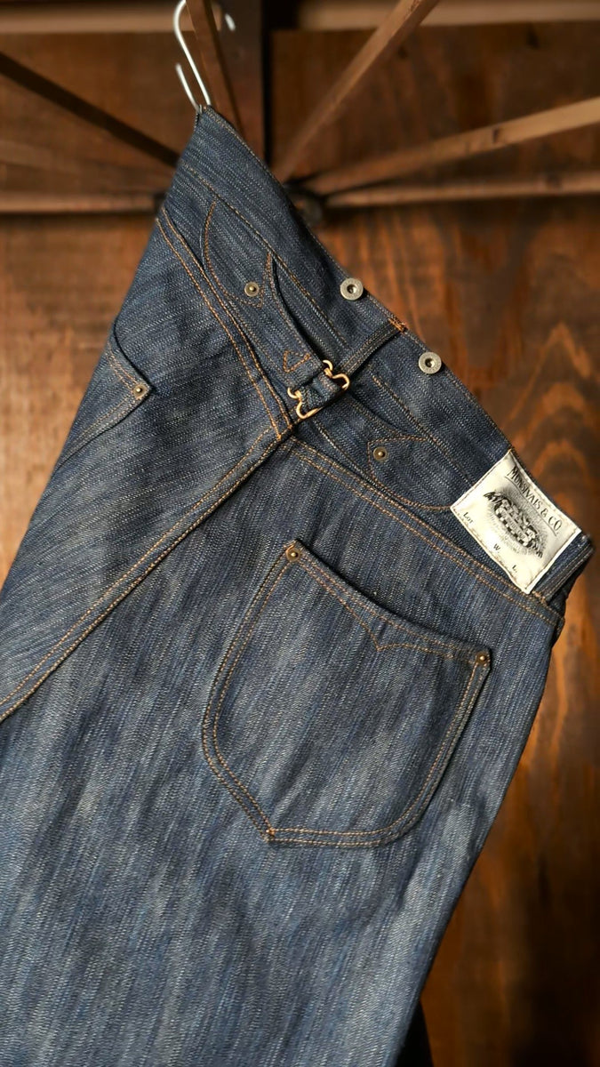 El Jefe - Lot 13- Hank Dyed Japanese Selvedge Denim – Monsivais & Co.