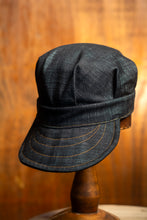 The Rail Cap - Indigo Slub Denim