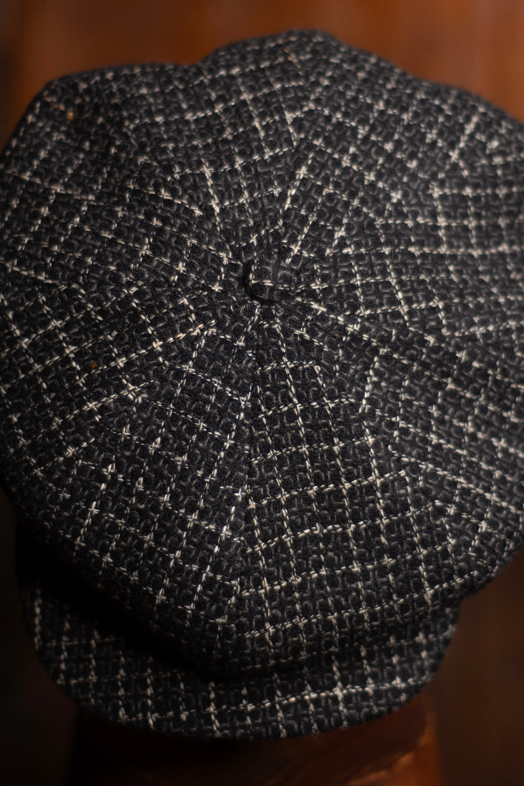 The National - Vintage 1950s windowpane tweed