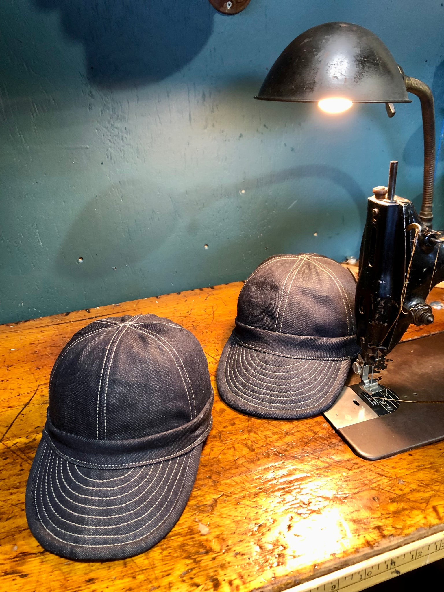 Selvedge denim cheap hat
