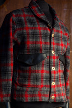 The Aviate - Sample Plaid wool with Leather Accents
