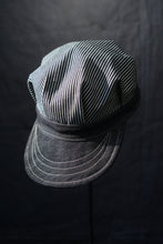Engineer Cap - Hickory Stripe and Denim