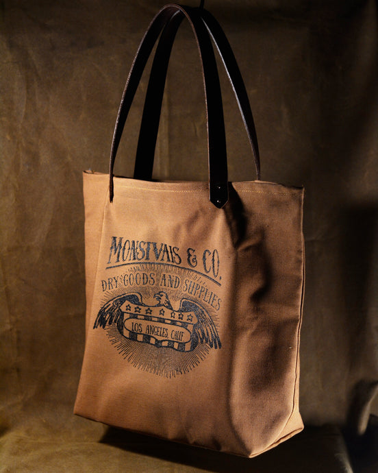 Canvas Logo Market Tote